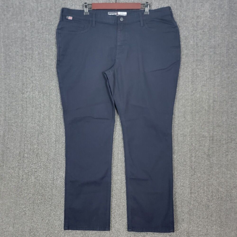 Carhartt FR Pants Womens 18 Short Blue Relaxed Fit Rugged Flex Canvas Workwear
